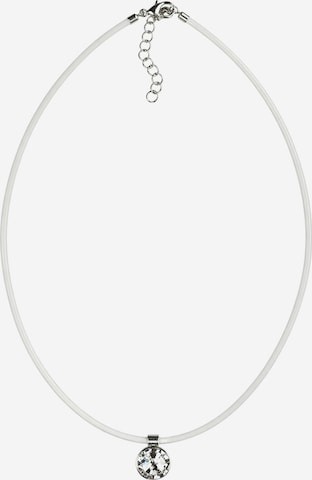 COLLEZIONE ALESSANDRO Necklace 'Frankfurt' in Transparent: front