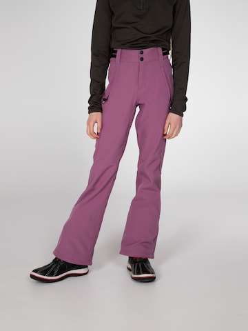 PROTEST Slimfit Sporthose 'LOLE JR' in Lila
