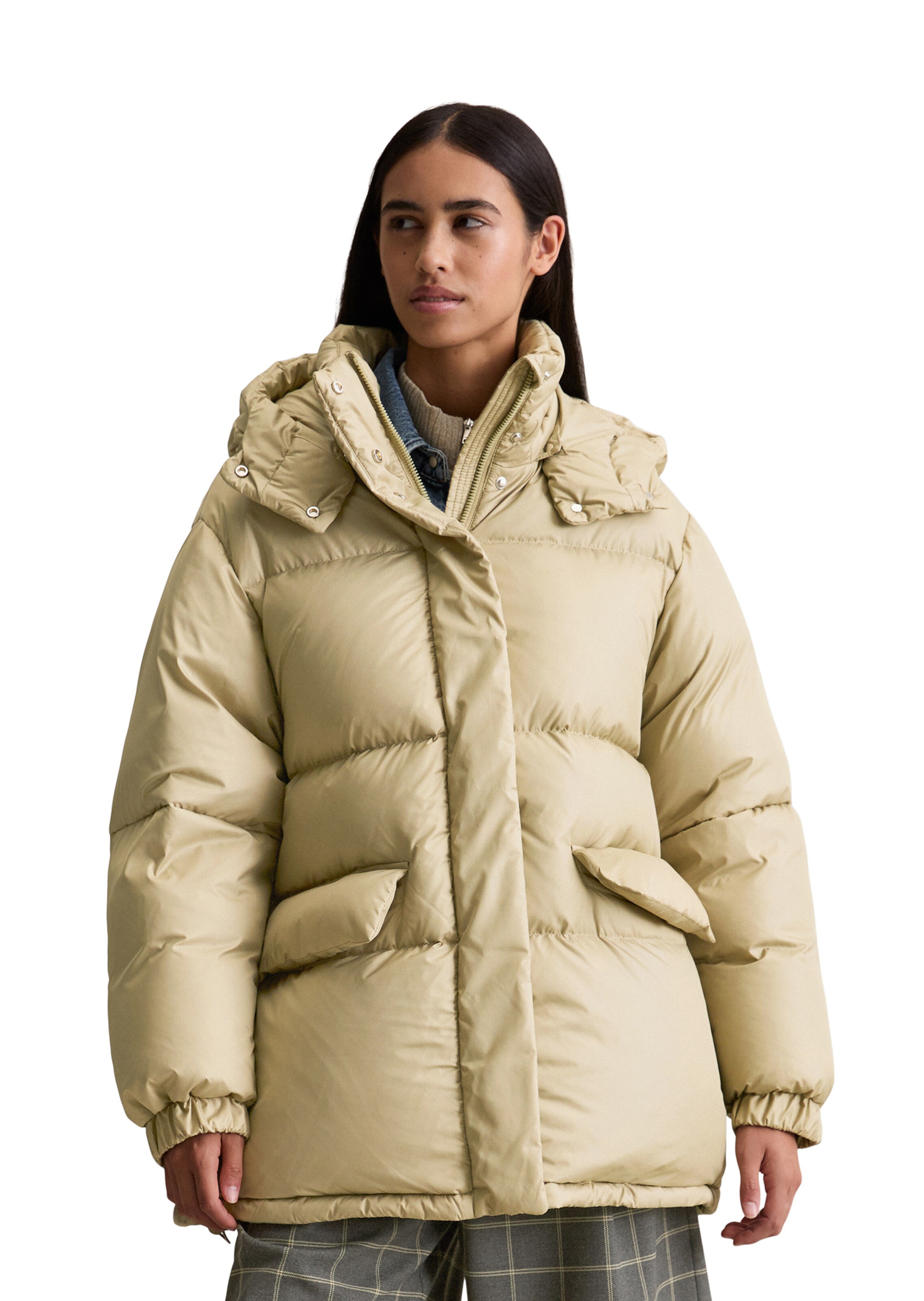 Marc O'Polo DENIM Winter jacket in Green: front