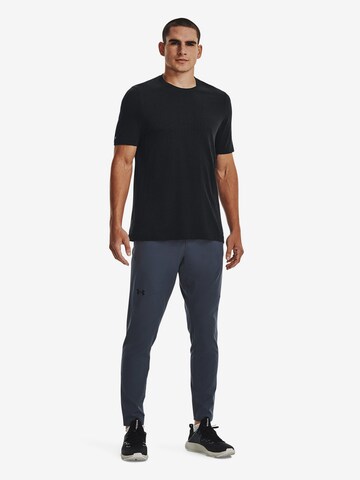 UNDER ARMOUR Tapered Sporthose 'Unstoppable' in Grau
