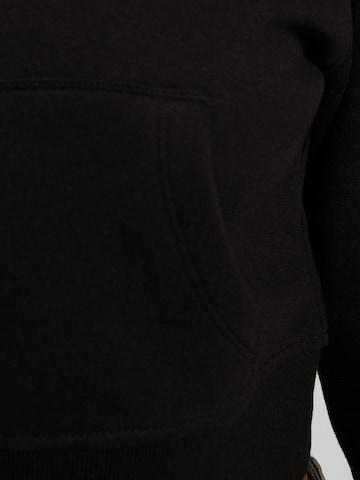 Bershka Bluza rozpinana w kolorze czarny