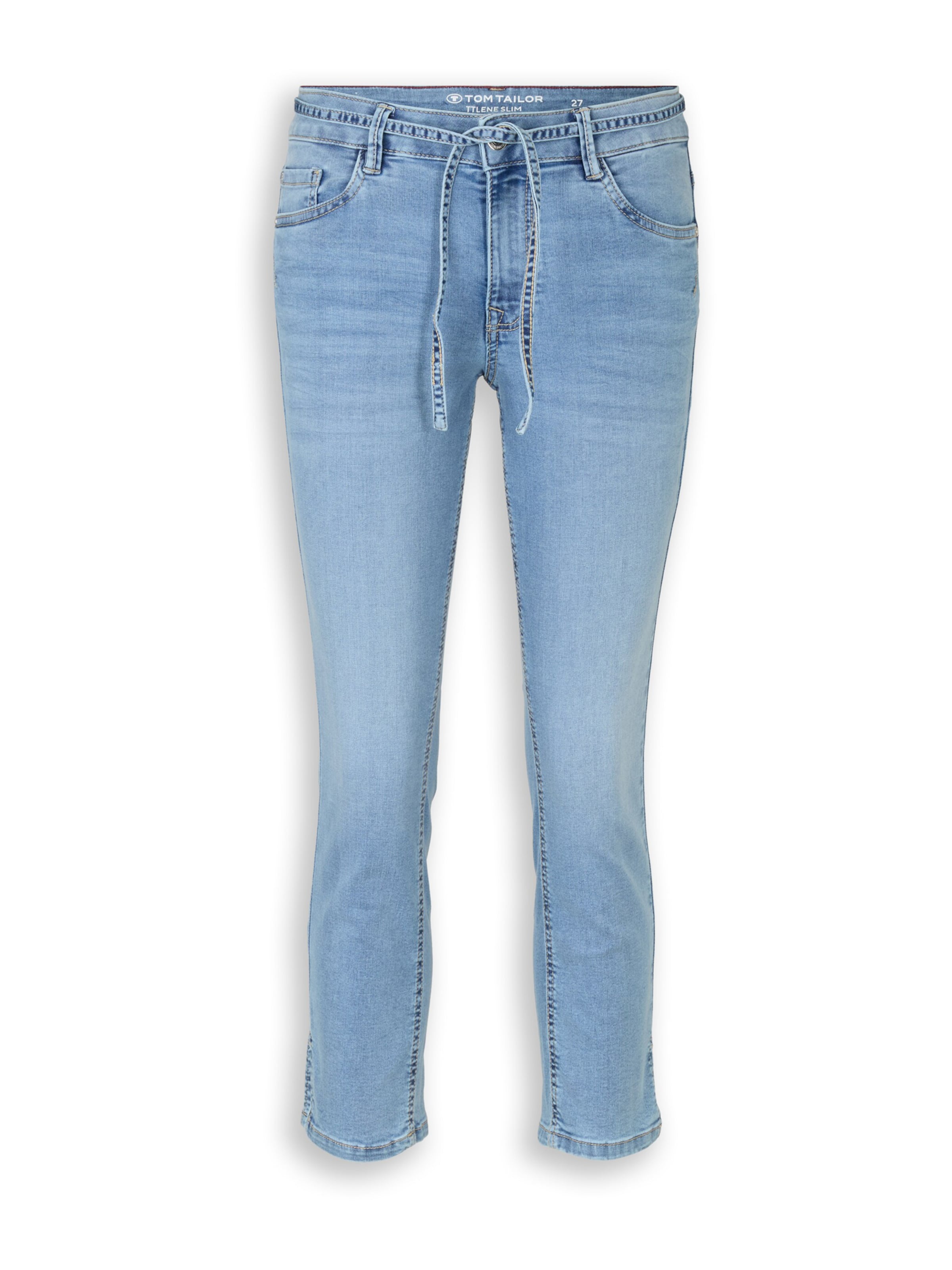 TOM TAILORSlimfit Traperice 'LENE' - plava boja: prednji dio