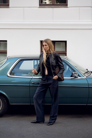 BOSS Kardigan 'Fadenasi' – černá