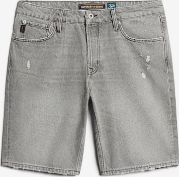 Superdry Regular Jeans in Grey: front