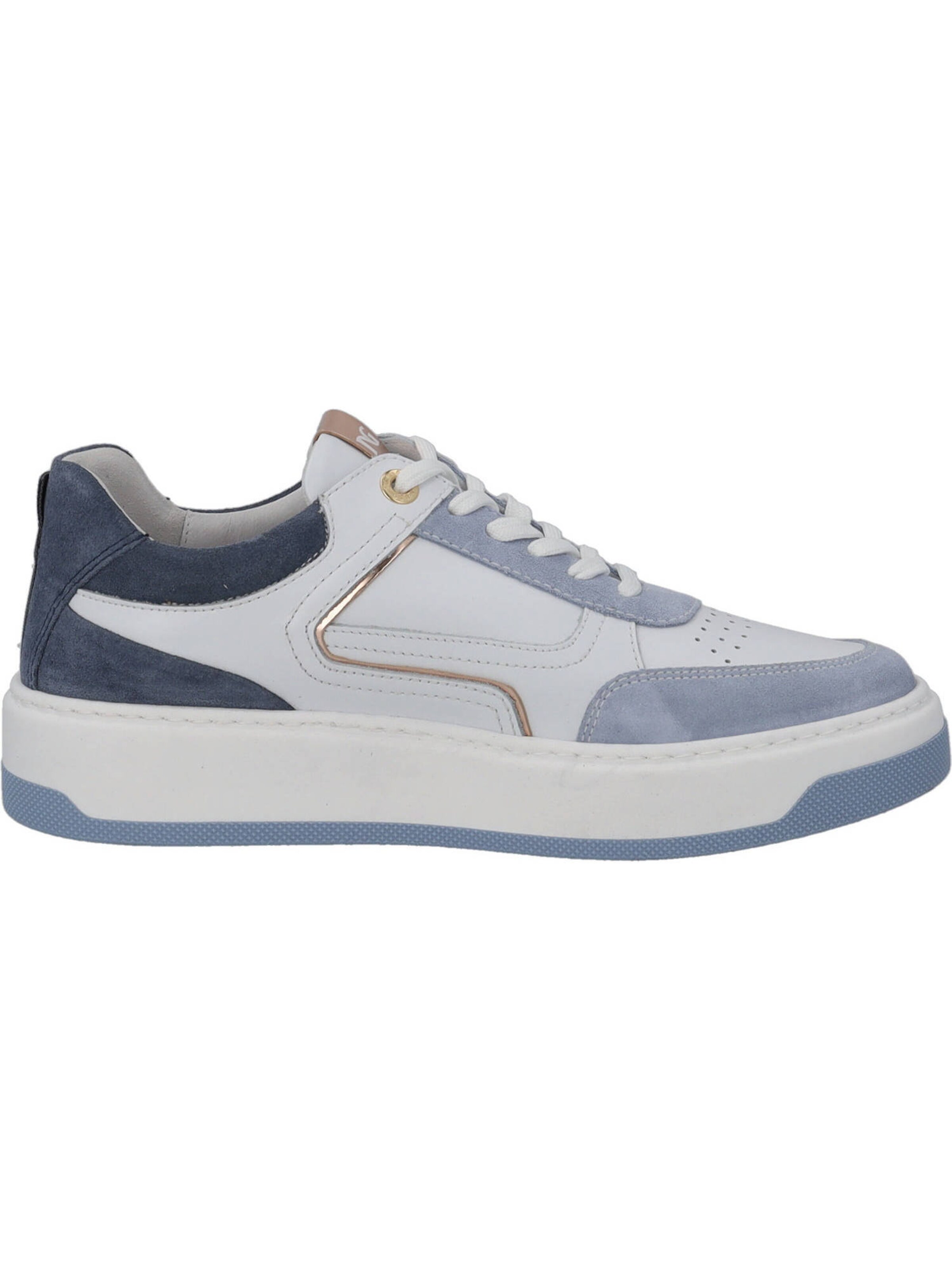 Baskets basses Nero Giardini en blanc