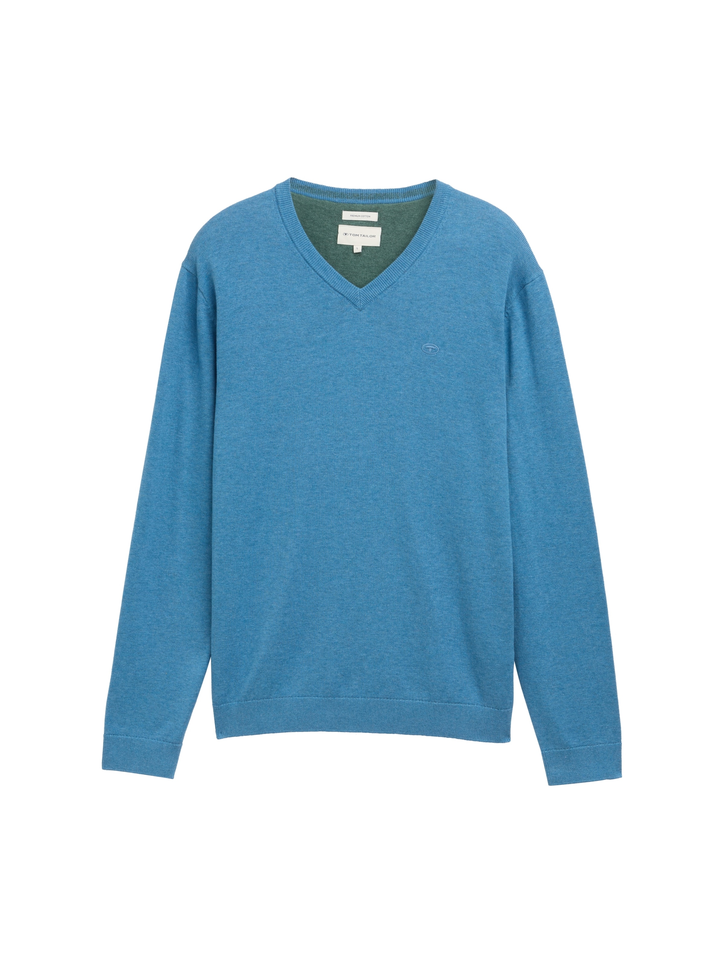 TOM TAILOR Sweater in Blue: front