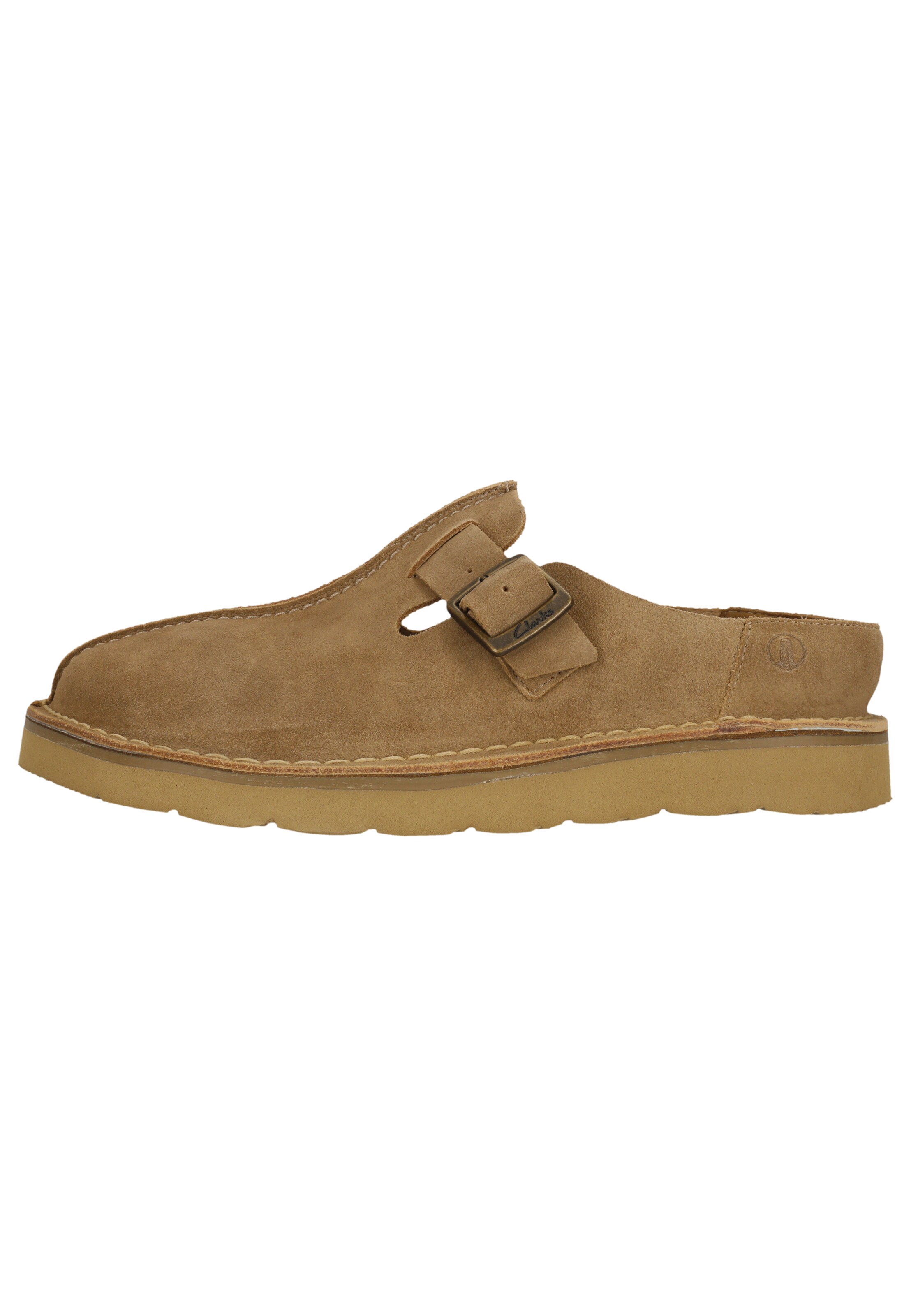 CLARKS Mules Solsbury Mule in Braun: Vorderseite