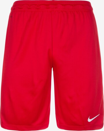 NIKE Workout Pants 'Park II' in Red: front