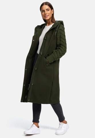 Manteau mi-saison 'Babe 14' NAVAHOO en vert