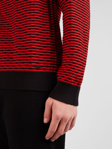 HUGO Пуловер 'Sonderson' в черно