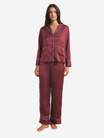 ETAM Schlafshirt 'Artlight' in Rot
