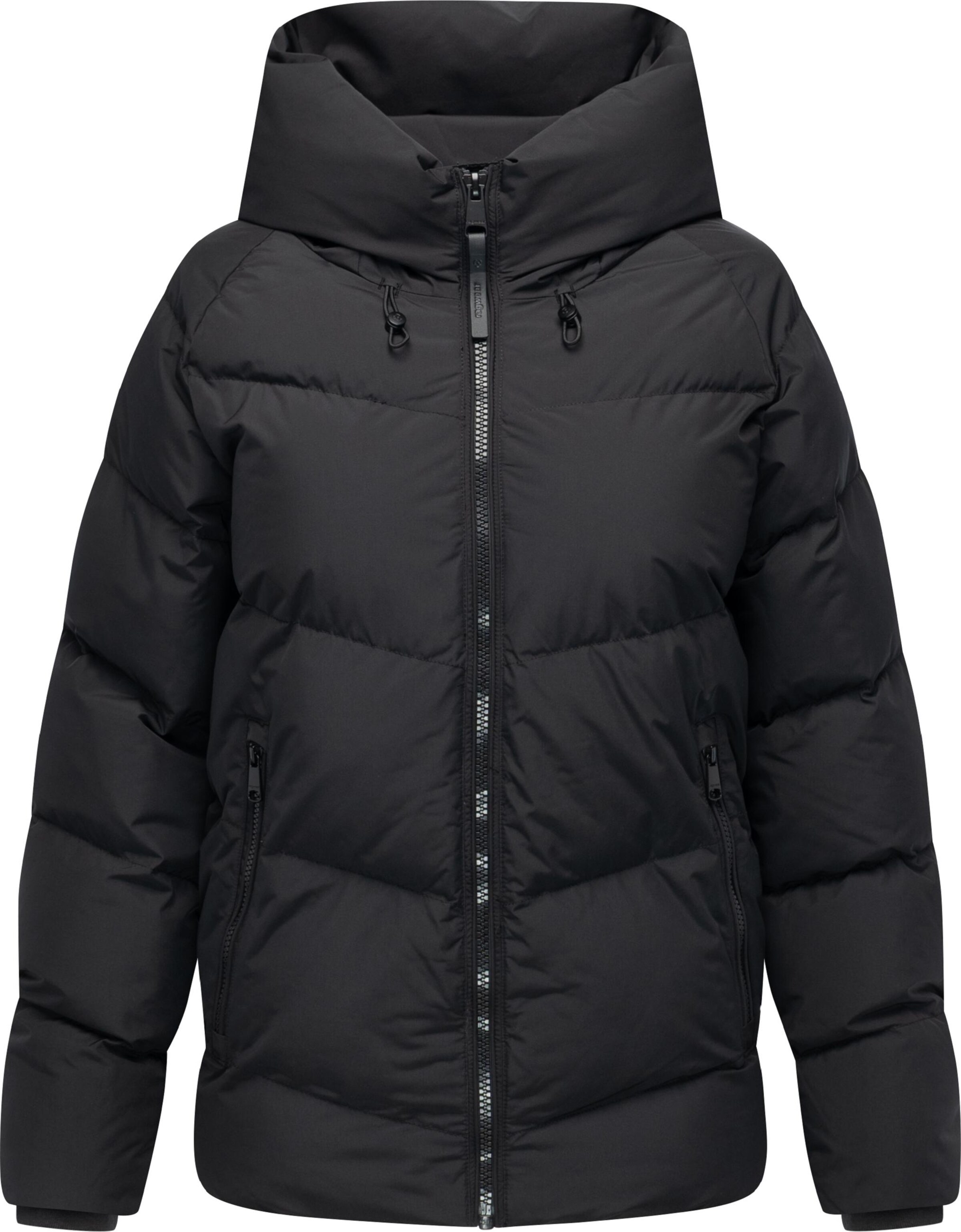 Ragwear Funktionsjacke 'Cessi' in Schwarz: Vorderseite