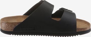 BIRKENSTOCK Pantolette 'Arizona' in Schwarz