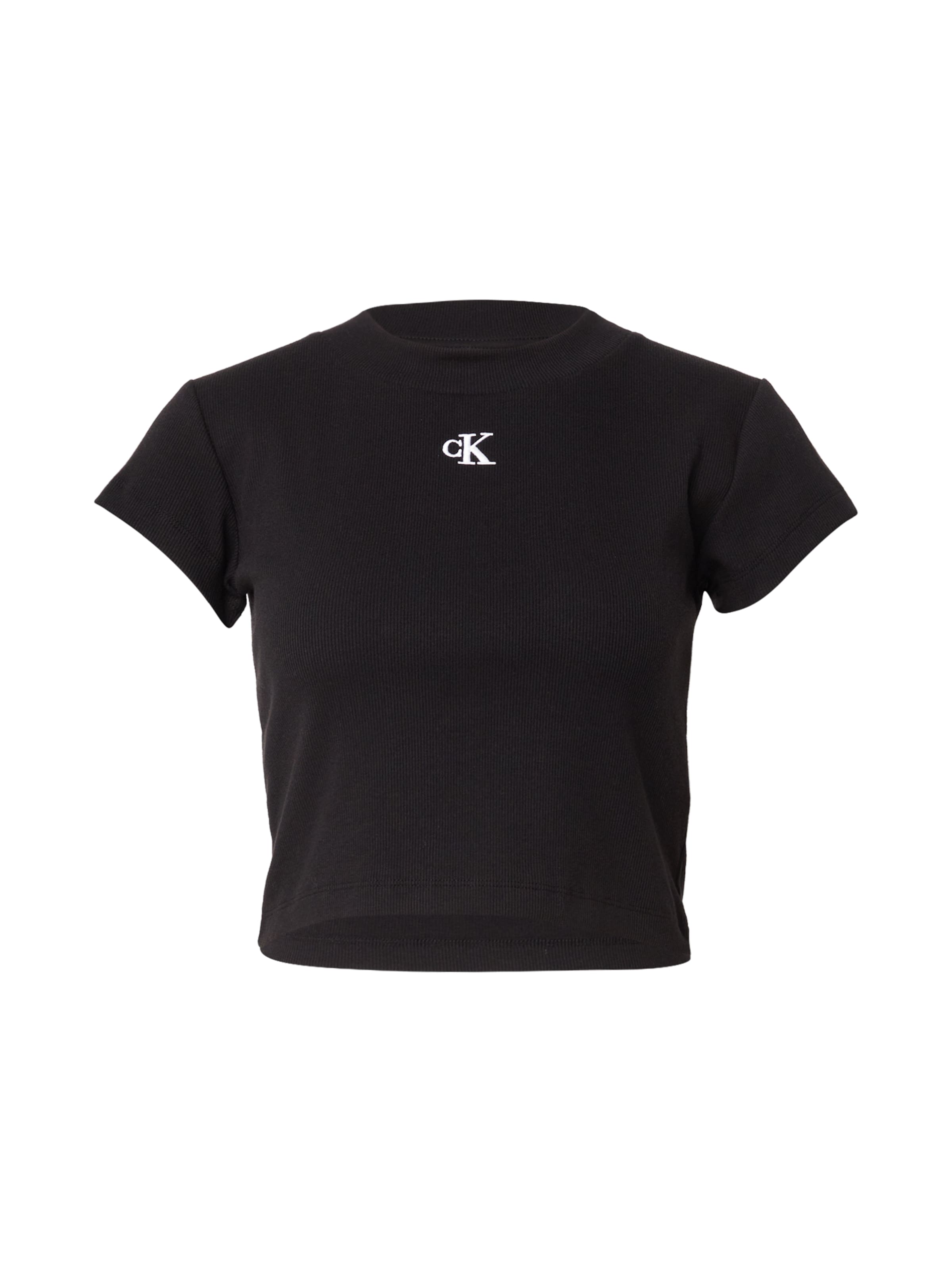 Calvin Klein Jeans Póló - fekete: elől