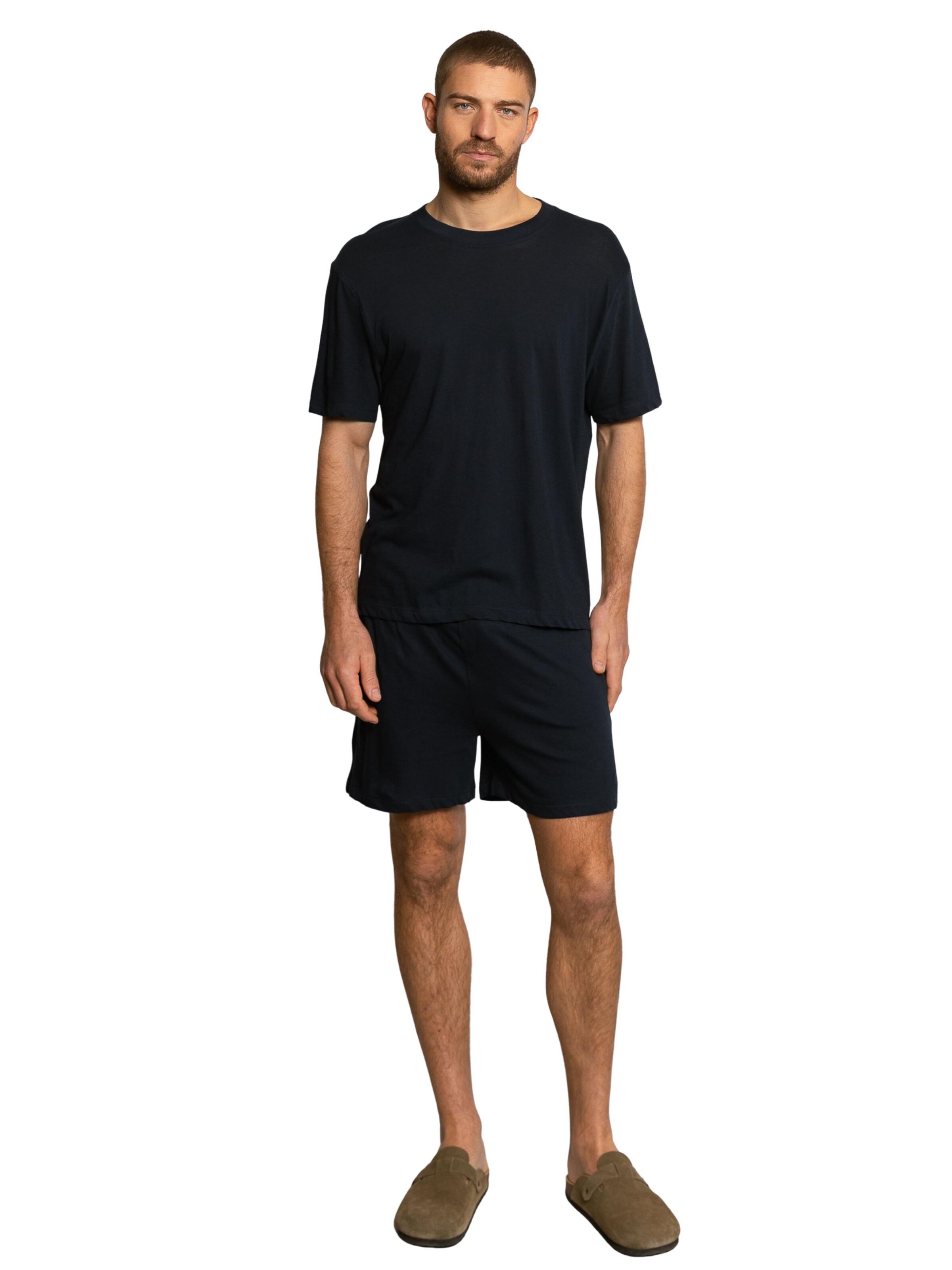 Pyjama court '24_24' LDB en bleu