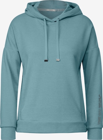 CECIL Sweatshirt in Blue: front