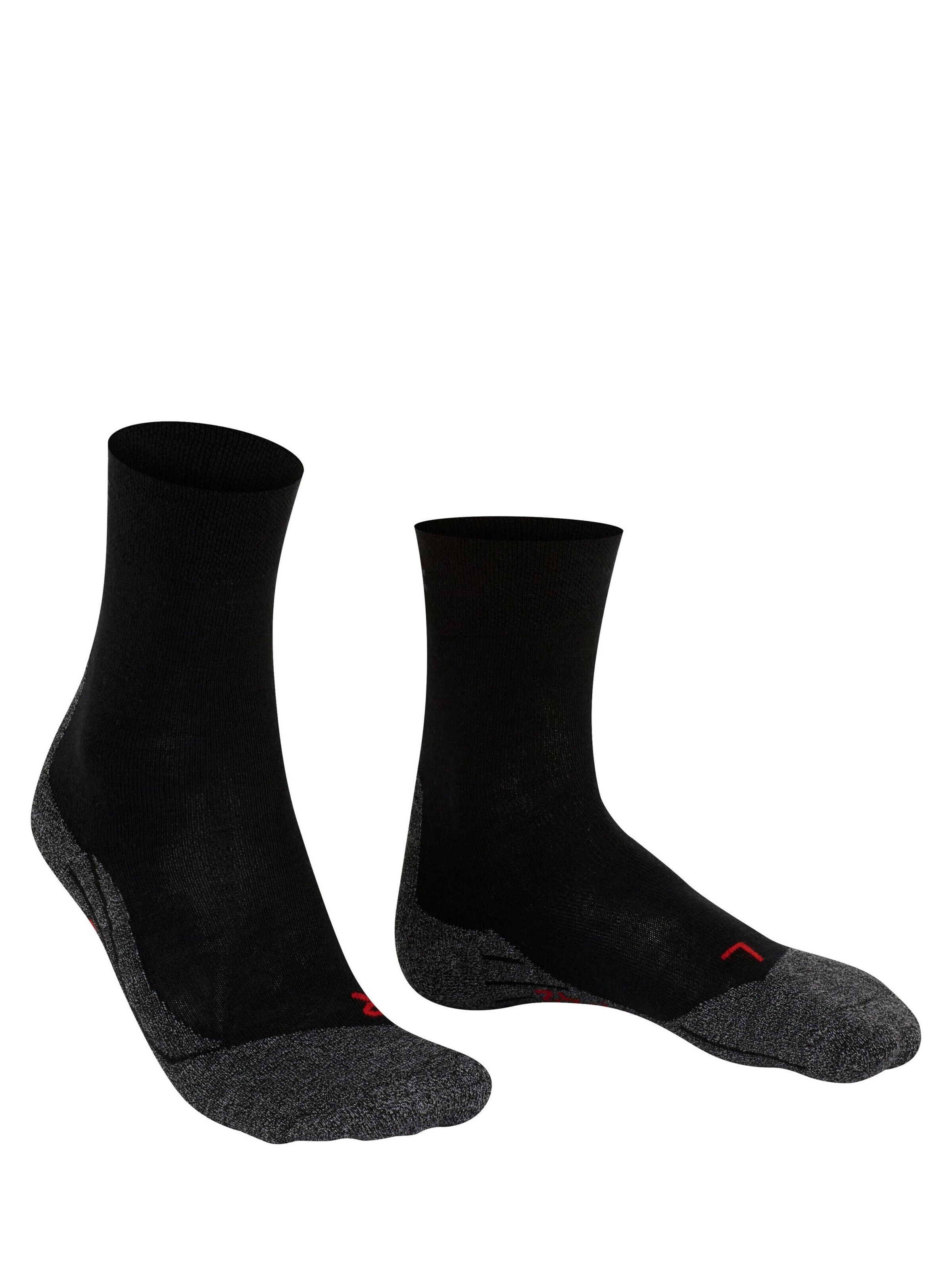 FALKE Sportsocken 'TK2 Explore Sensitive'‌‌‌‌‌‌ in Schwarz