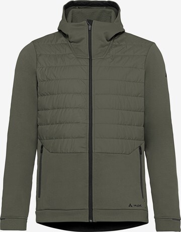 VAUDE Funktionele fleece-jas 'Comyou' in Groen: voorkant