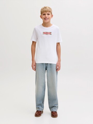 Jack & Jones Junior Футболка 'JCOBREEZE' в Белый