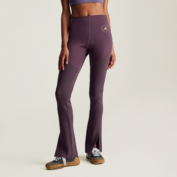 ADIDAS BY STELLA MCCARTNEY Flared Sporthose 'Truestrength ' in Rot: Vorderseite