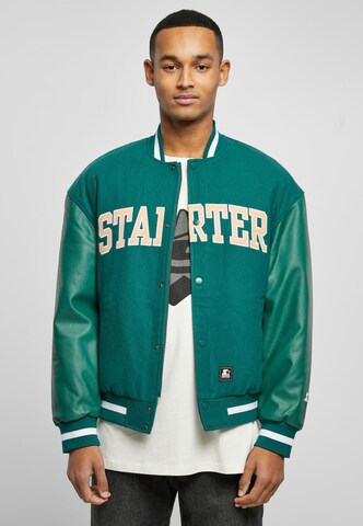 Regular fit Giacca di mezza stagione 'Starter Team' di Starter Black Label in verde: frontale