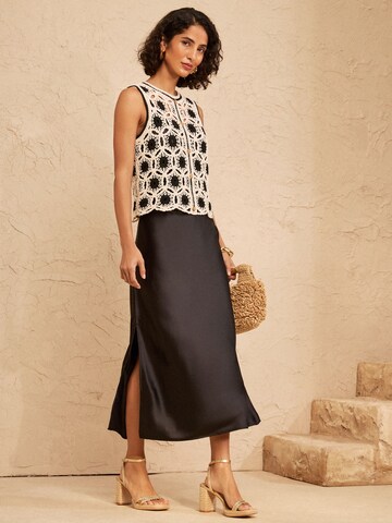 Abito di love & roses in nero