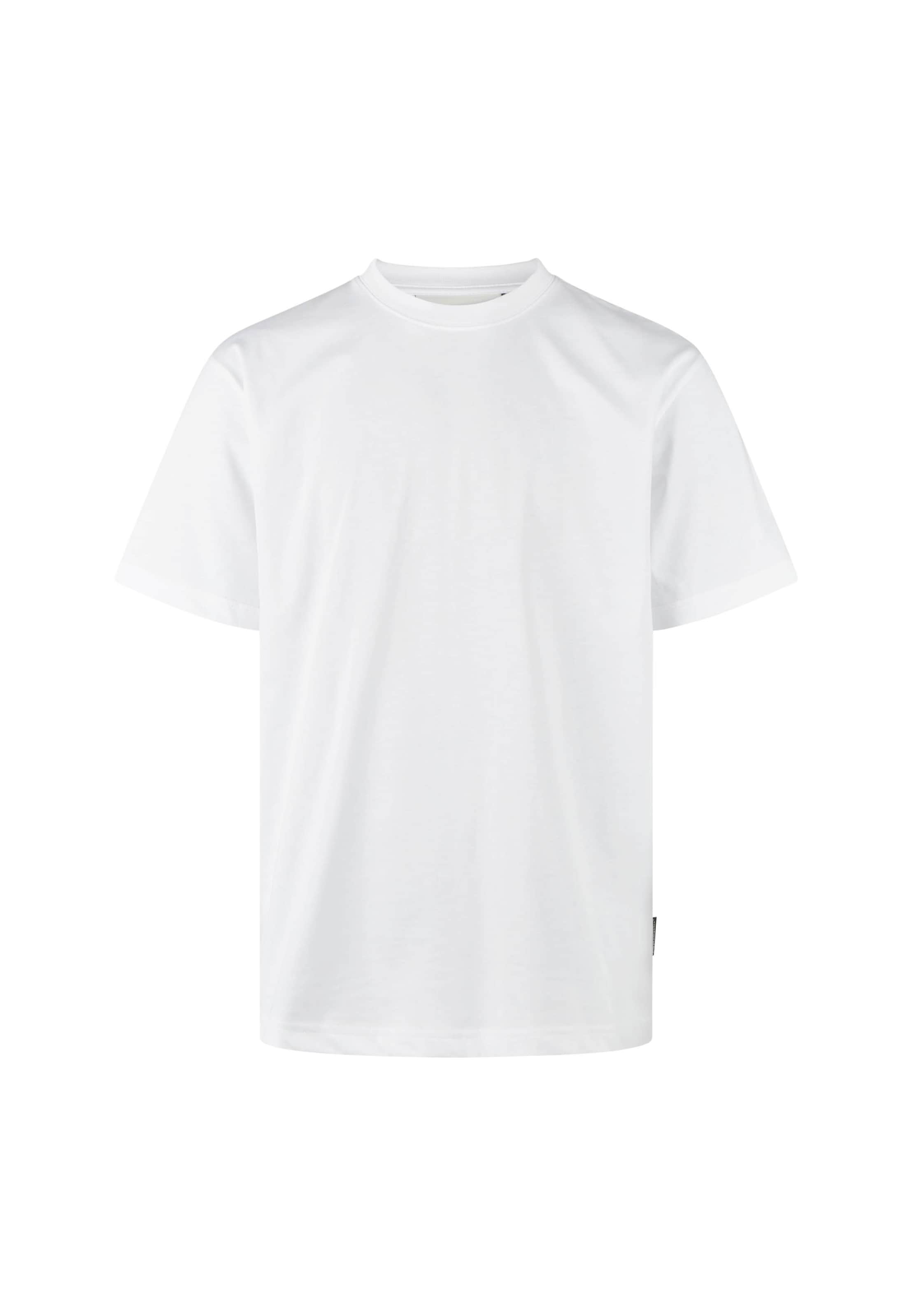 Cleptomanicx T-Shirt 'Classic Tee Ligull Classic' in Weiß: Vorderseite