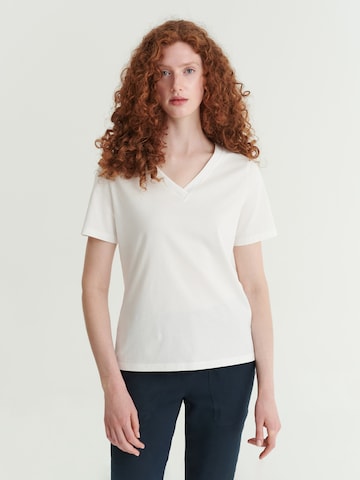 TATUUM - Blusa en blanco: frente