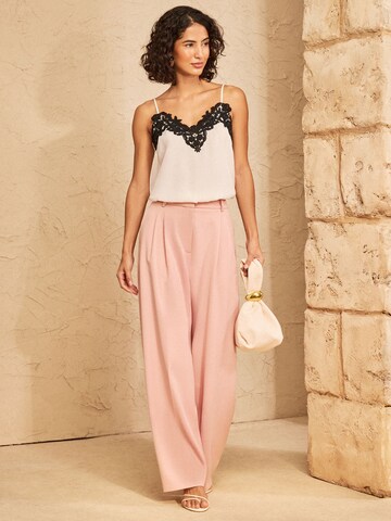 Top de la love & roses pe bej