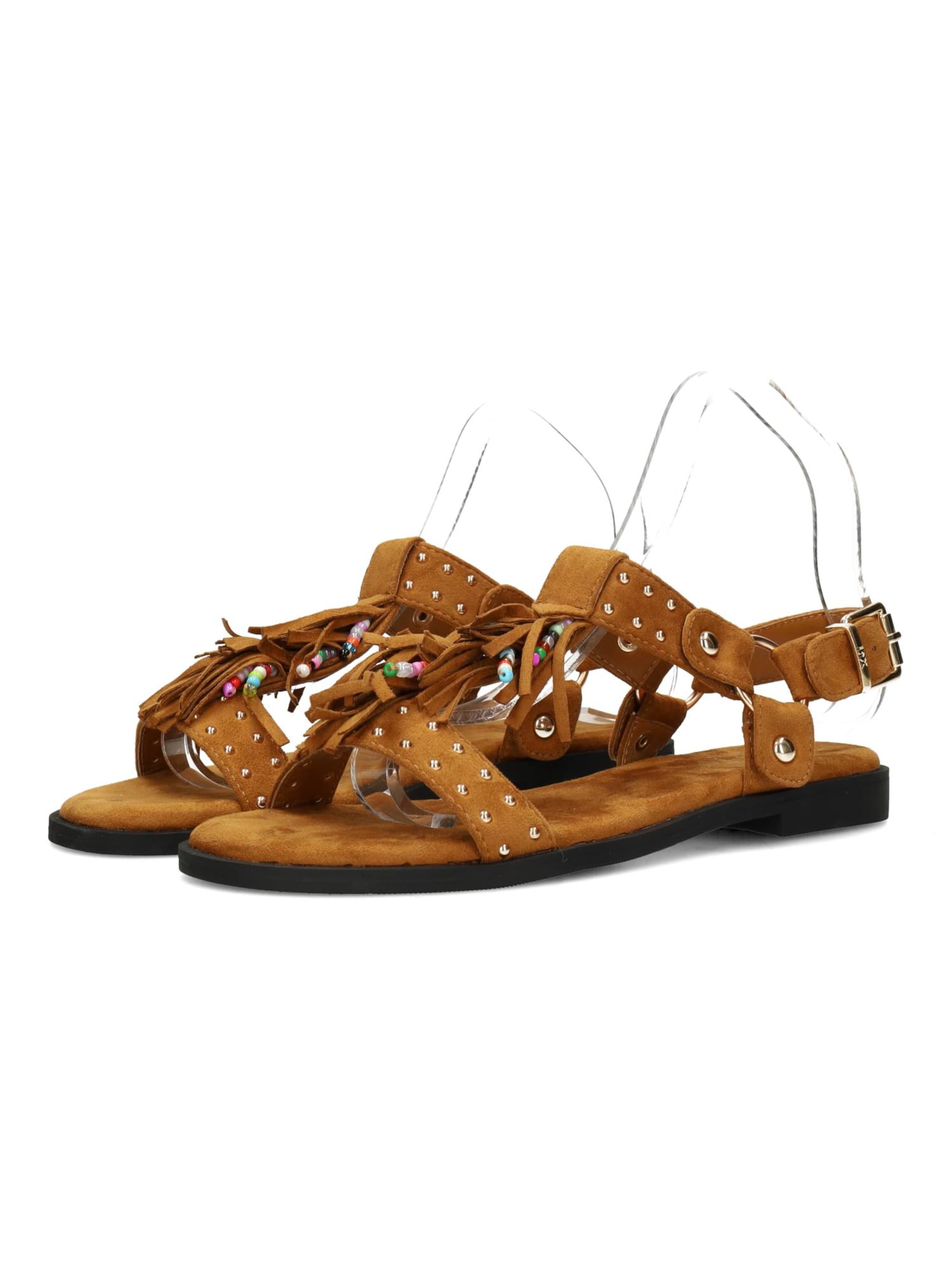 Sandales à lanières 'NATALIA ' POSH by Poelman en marron