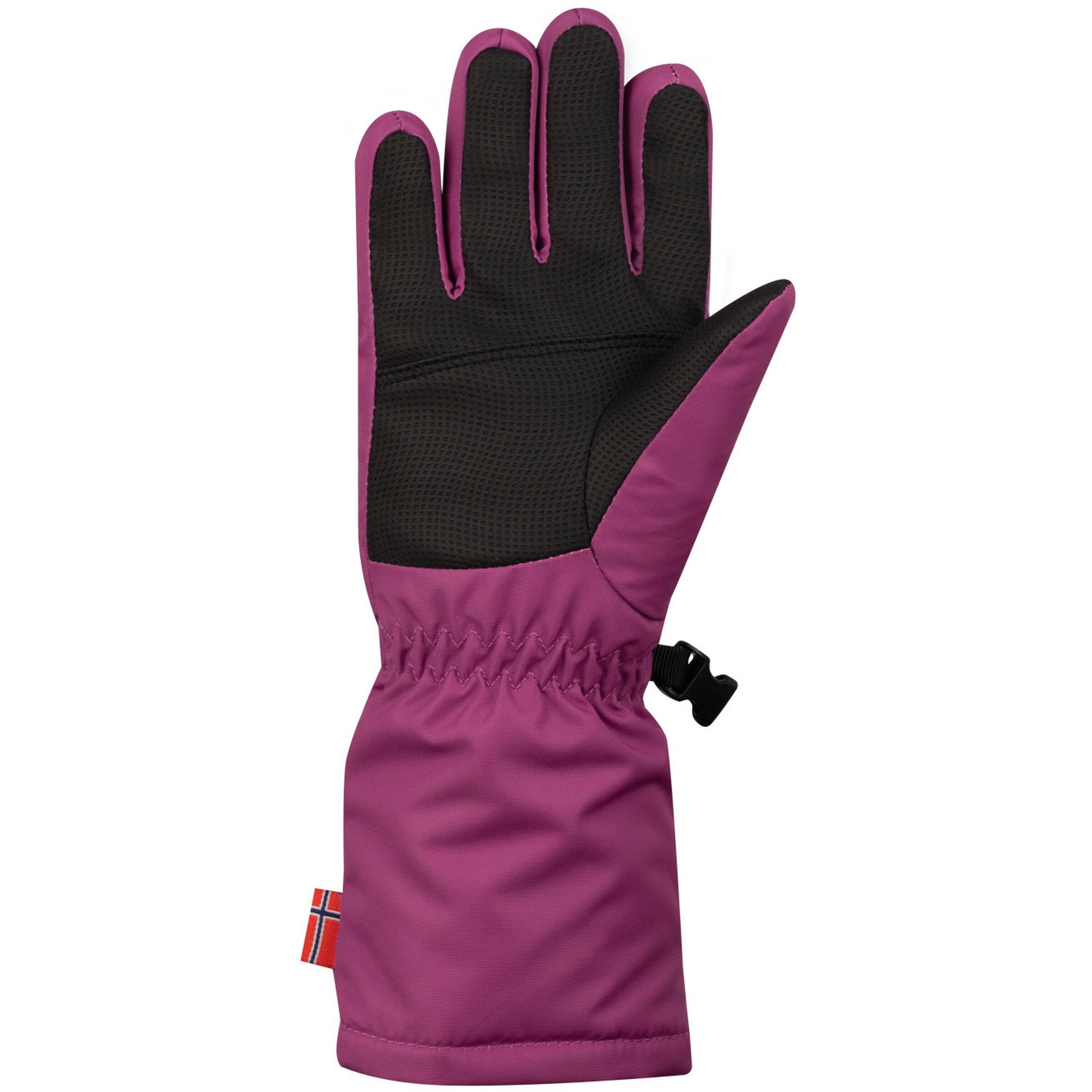 TROLLKIDS Athletic Gloves 'Narvik' in Purple