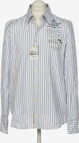 Gaastra Button Up Shirt in L in Blue: front