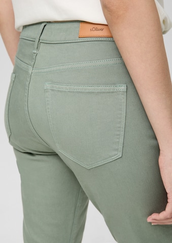 s.Oliver Skinny Jeans 'Betsy' in Green