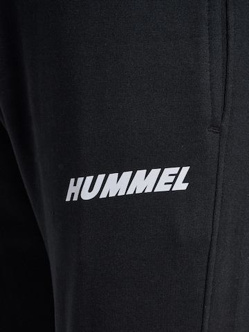 Hummel Tapered Broek 'ELEMENTAL' in Zwart