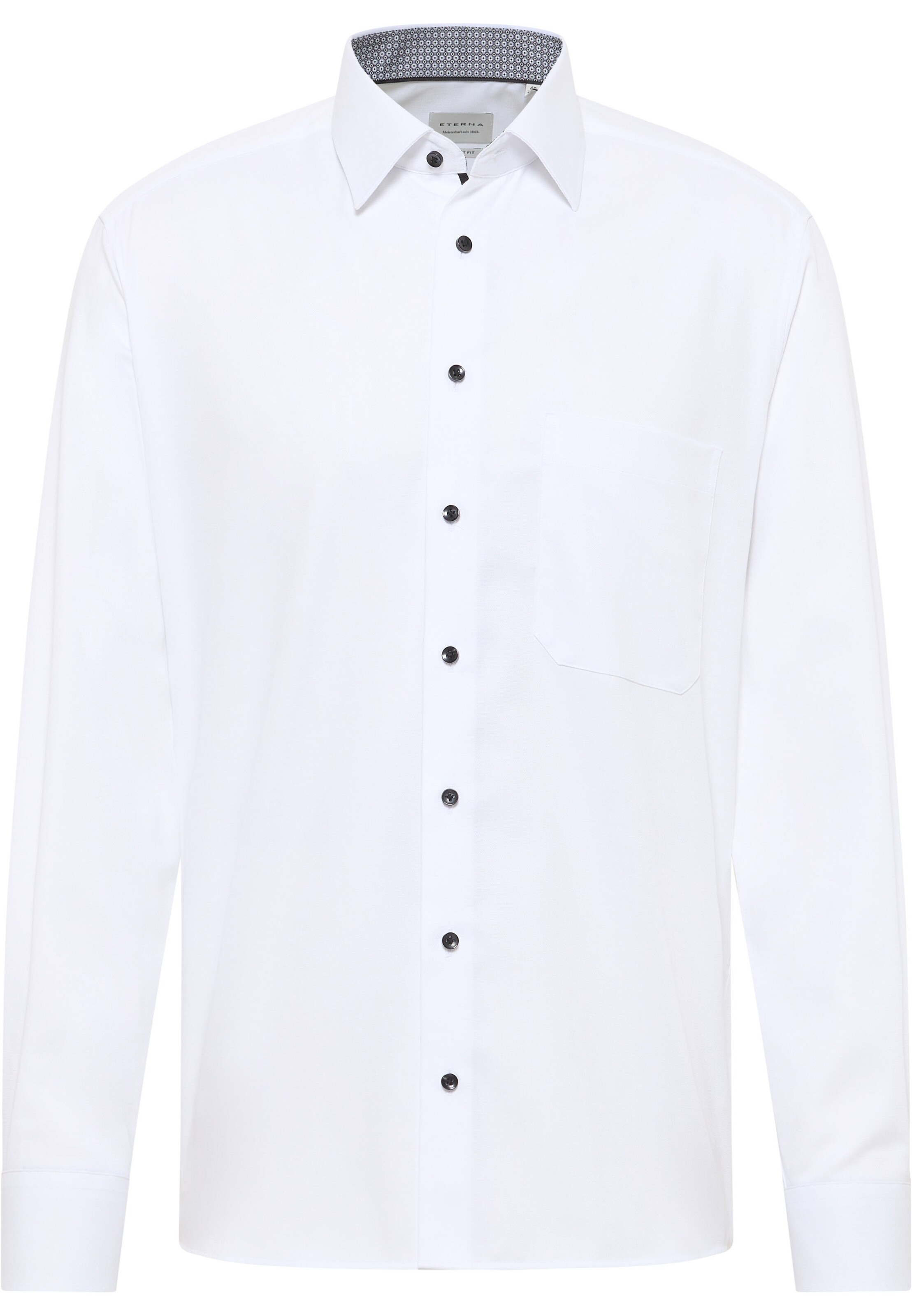 ETERNA Comfort fit Zakelijk overhemd in Wit: voorkant