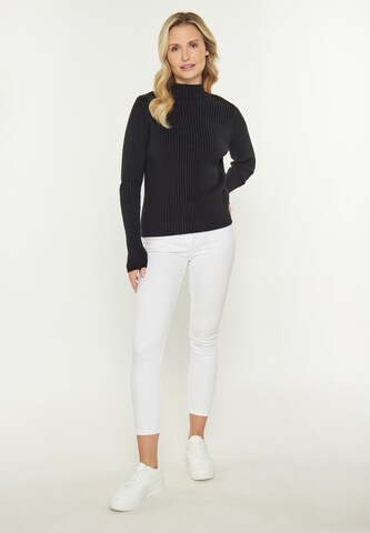 Pull-over 'Classic' usha BLUE LABEL en noir