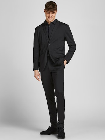 JACK & JONES Slimfit Kostym i svart: framsida