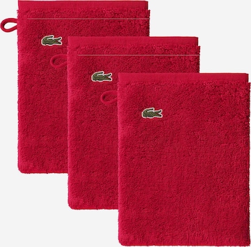 LACOSTE Washcloth in Red: front