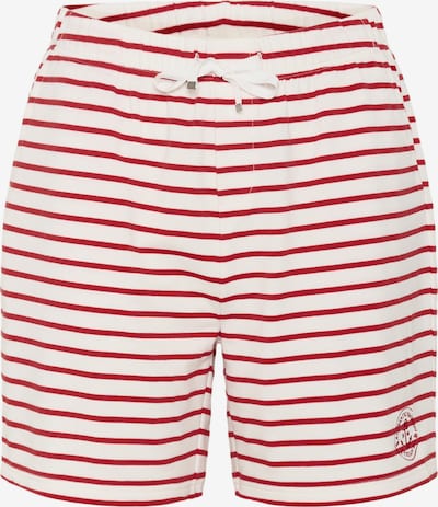 Cream Hlače 'CRSin' u crvena / bijela, Pregled proizvoda