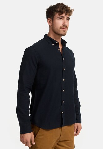 INDICODE JEANS Regular fit Button Up Shirt 'Riverside' in Black