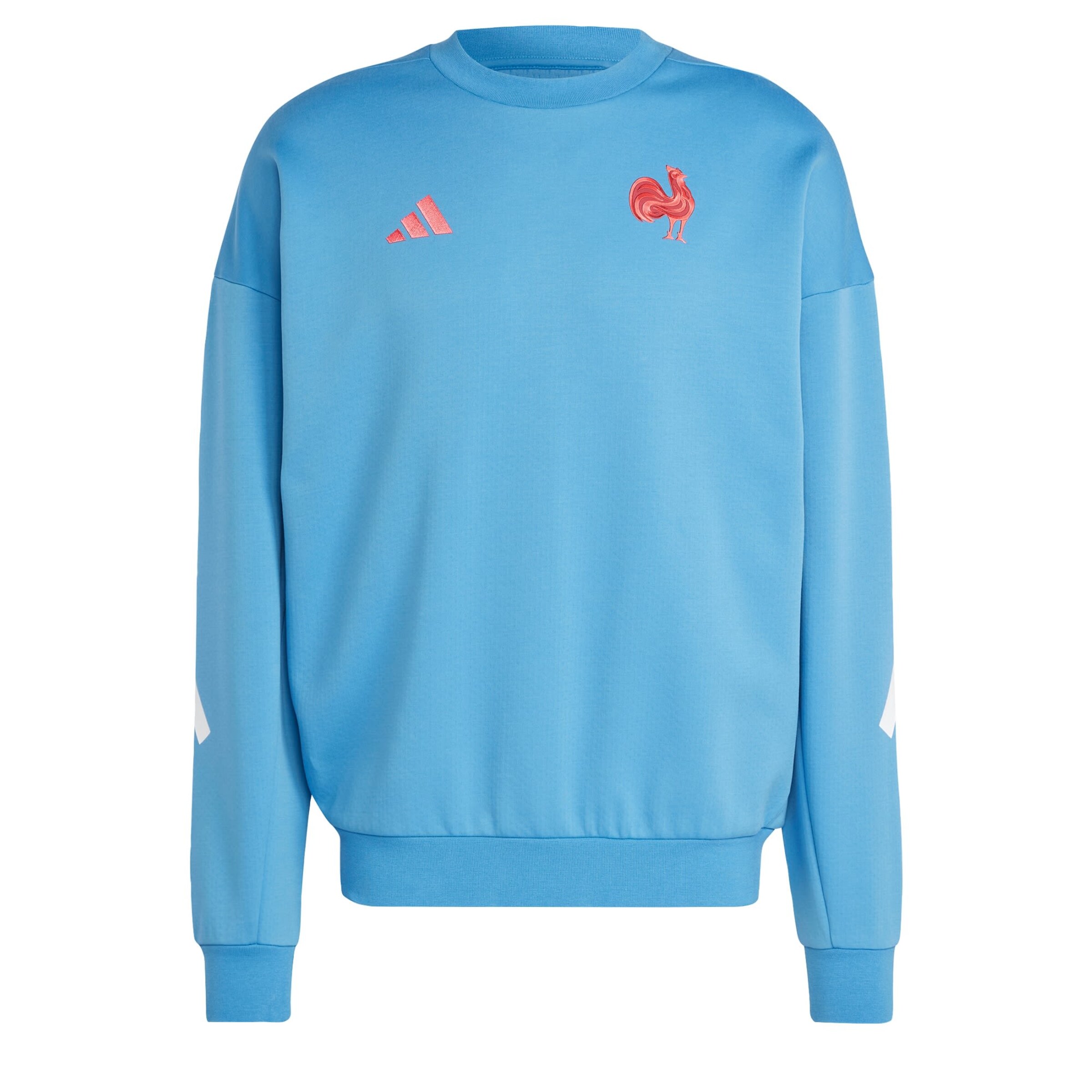 ADIDAS PERFORMANCE Sportsweatshirt 'France Travel Z.N.E.' in Blau: Vorderseite