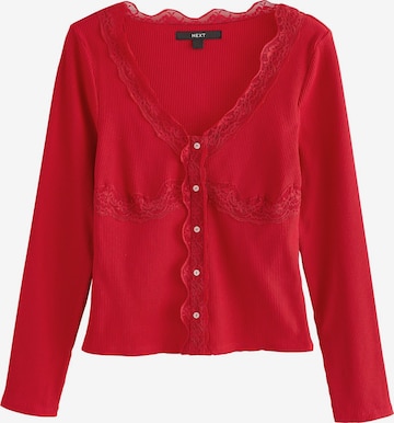 Next - Cárdigan en rojo: frente