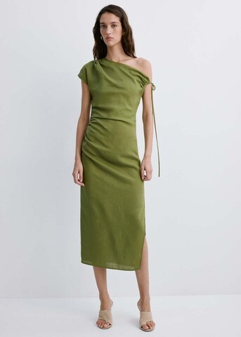 MANGO Kleid in Grün: Vorderseite