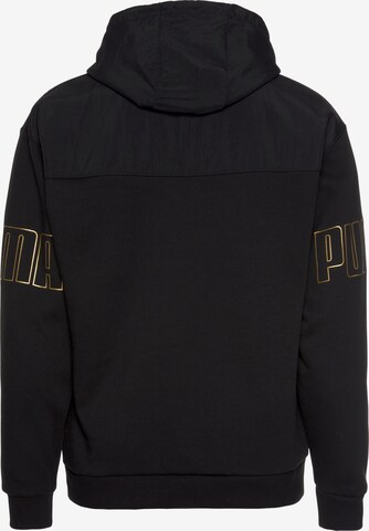 PUMA Sweatshirt 'Winterized' in Schwarz