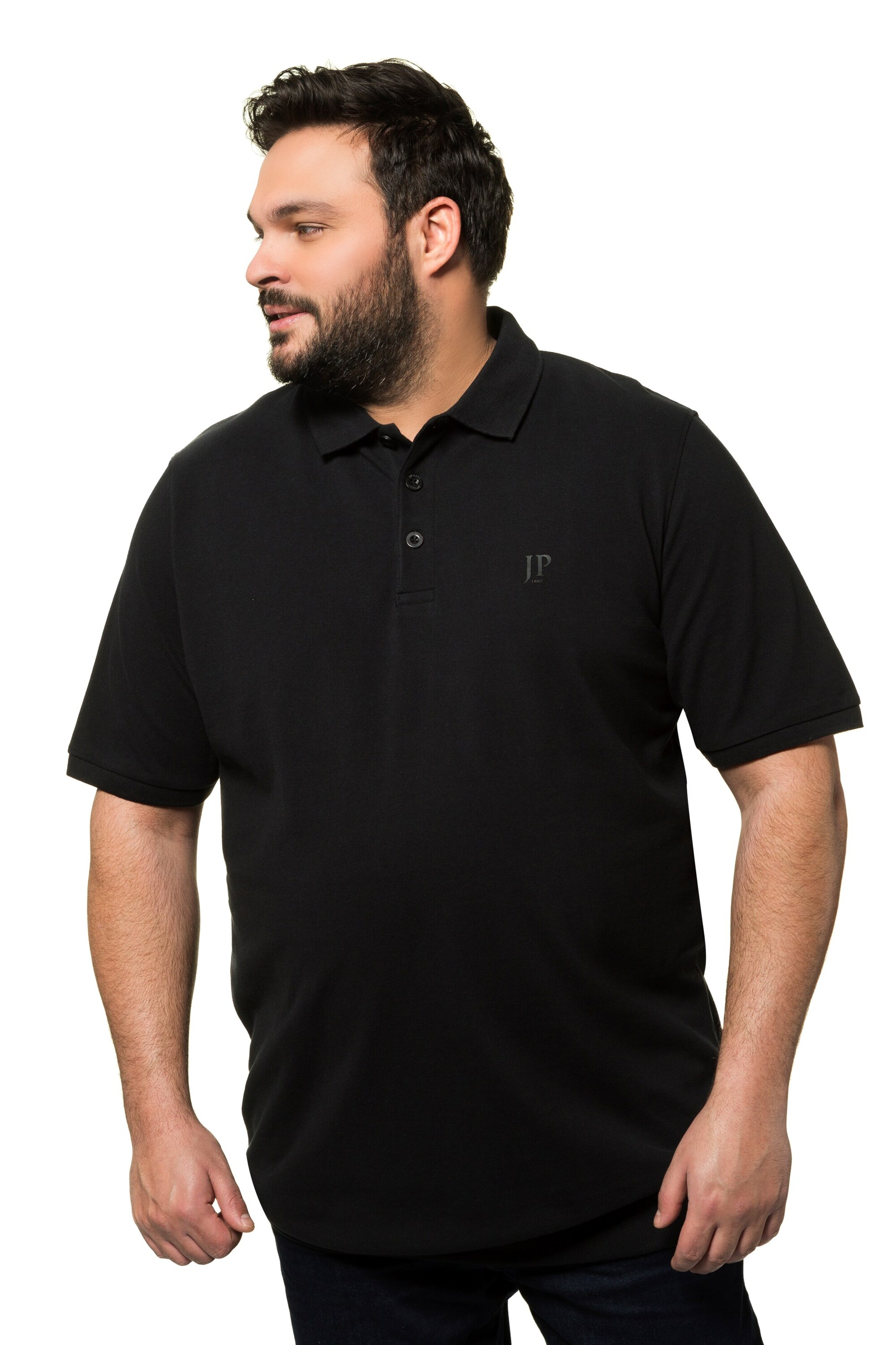 JP1880 Shirt in Black: front