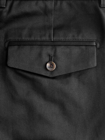 Regular Pantalon chino 'Signature Emmetex' Next en noir
