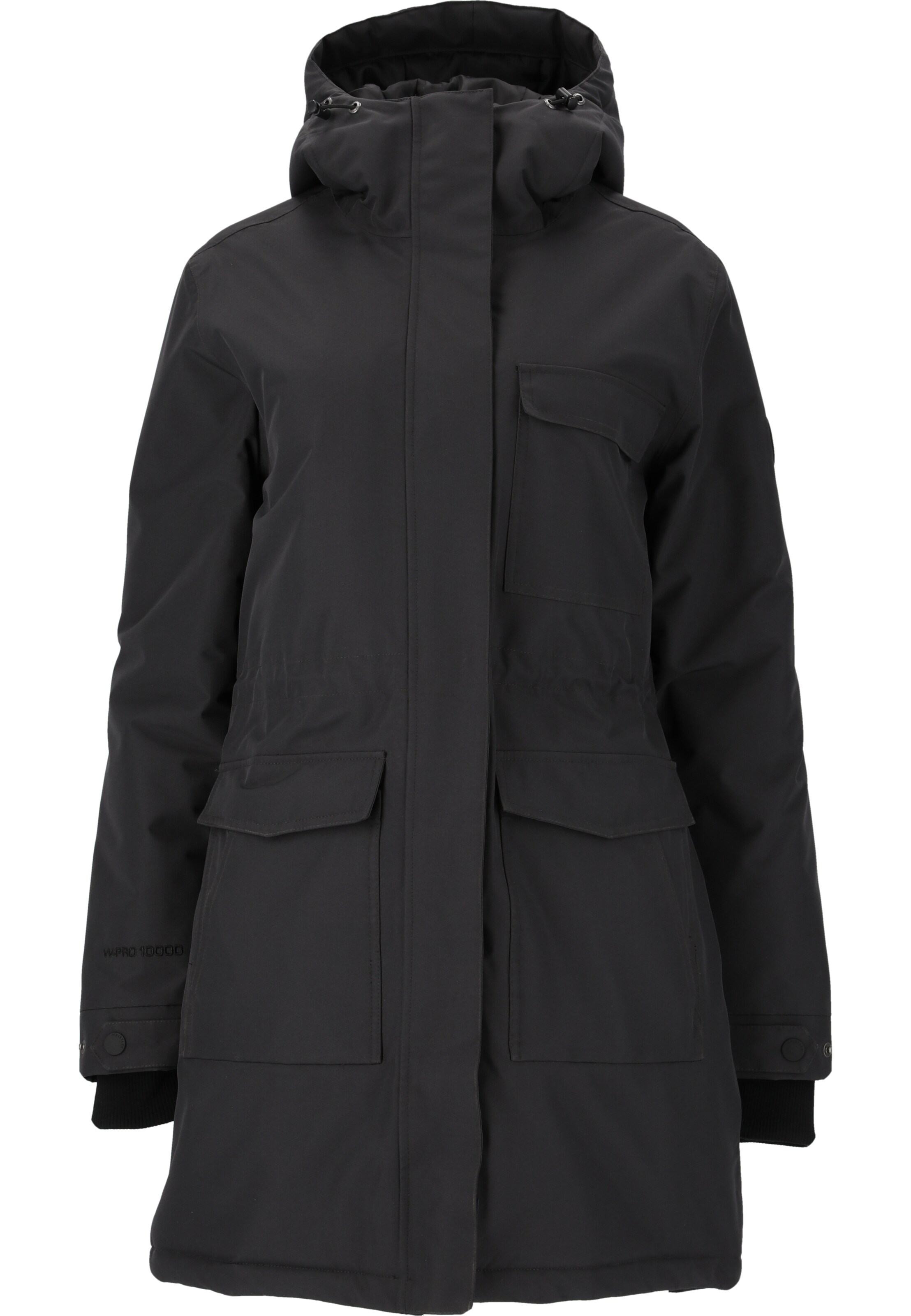 Whistler Winterjacke 'Siberia' in Grau: Vorderseite