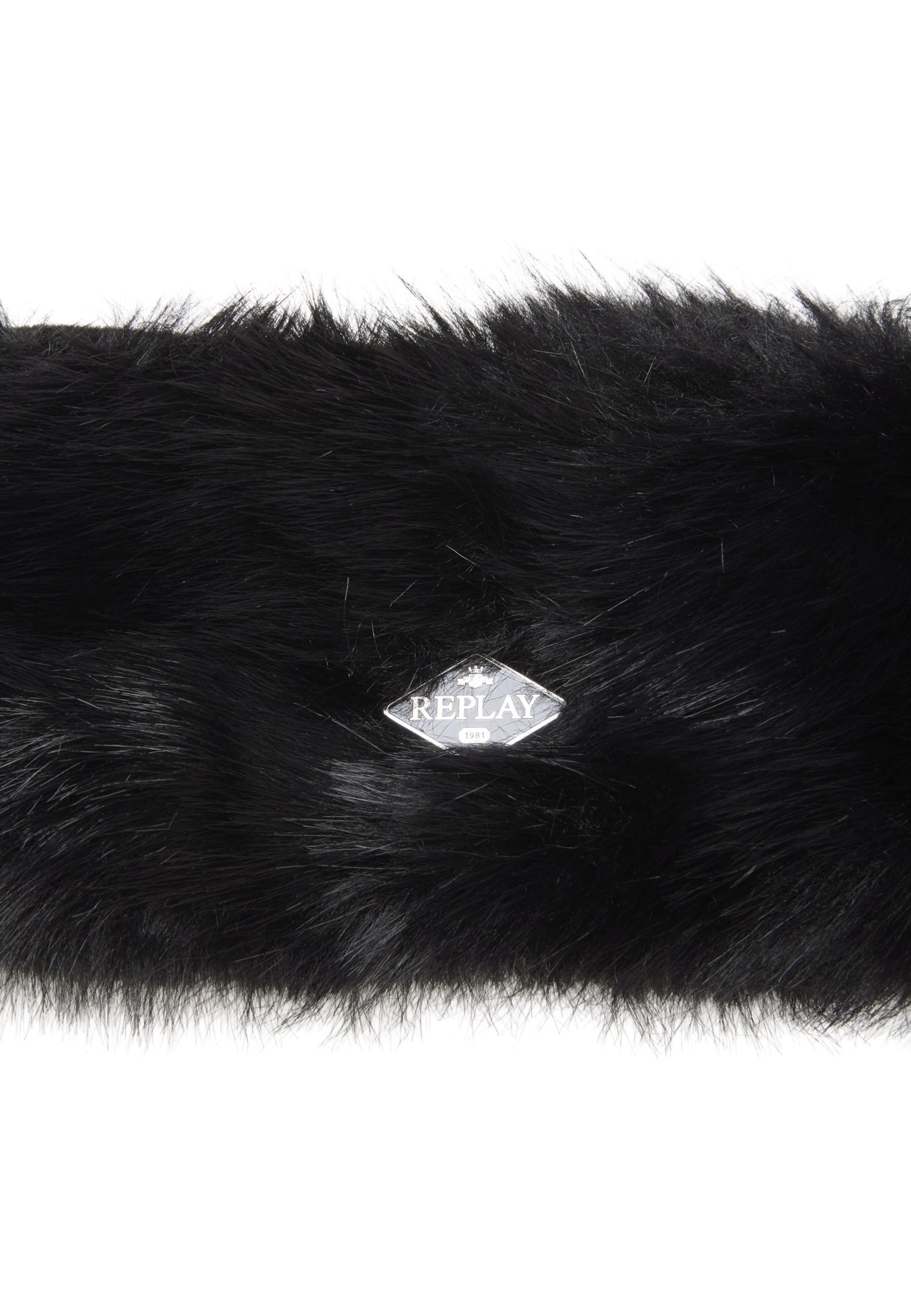 Bandeau REPLAY en noir : devant