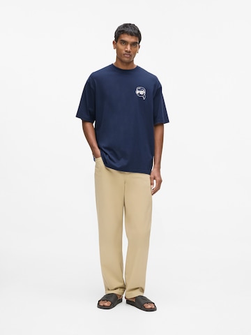 Karl Lagerfeld Koszulka 'Ikon' w kolorze niebieski