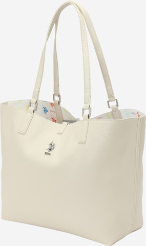 U.S. POLO ASSN. Shopper in Beige: voorkant